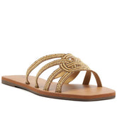 RASTEIRA MULTITIRAS ENTRELAÇADAS GLAM DOURADA C 30612 0051 0003 ANACAPRI