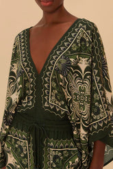 BODY LENÇO ONÇA MISTICA 336834 FARM RIO