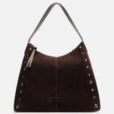 BOLSA HOBO MARROM ACAMURÇADA GRANDE REBITES A 50011 0961 0003 AREZZO