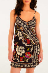 VESTIDO CURTO FLOR DE FITA 349482 FARM RIO