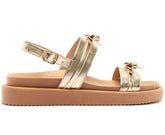 SANDÁLIA PAPETE LAÇOS DOURADA C 30741 0006 0004 ANACAPRI