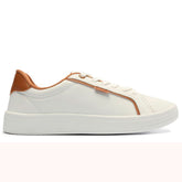 TÊNIS CASUAL DEB BRANCO E MARROM C 30329 0004 0002 ANACAPRI