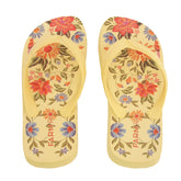 CHINELO DE DEDO AMARELO FLORES J 10088 0009 0001 FARM SHOES