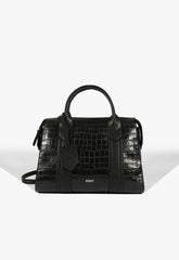 BOLSA BOWLING NAY CROCO PRETA S 50015 0838 0001 SCHUTZ