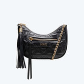 BOLSA SHOULDER COURO PRETO S 50010 0479 0001 SCHUTZ