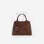 BOLSA TOTE MARROM MÉDIA METAIS A 50023 6932 0002 AREZZO