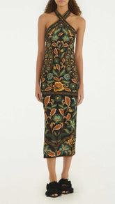 VESTIDO MIDI MARCELLE 344582 FARM RIO