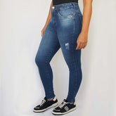 Calça Jeans Cigarrete Bk35024 4 A1Y Bokker