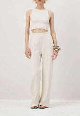 CALÇA PANTOLNA COS ELASTICO LISA 104925 CACAY