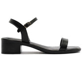 SANDÁLIA SALTO BLOCO MINIMAL PRETA C 30754 0003 0003 ANACAPRI