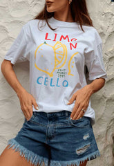 BLUSA T-SHIRT AMPLA LIMONCELLO 8491 ALCANCE
