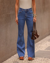 CALÇA JEANS FLARE COMFORT MEDIO 93210 ALCANCE