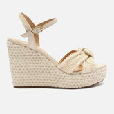 SANDÁLIA OFF TECIDO TRAMADO PLATAFORMA A 11037 0142 0001 AREZZO