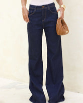 CALÇA JEANS FLARE COMFORT ESCURA 93203 ALCANCE