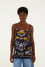 BLUSA REGATA FLORAL MAYE 370504 FARM RIO