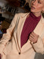 Blazer alfaiataria 413801 Skenn feminino preto frontal