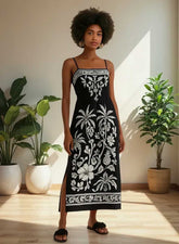 VESTIDO CROPPED GUANACASTE 342538 FARM RIO