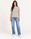 BLUSA LISTRADA COM GOLA B8736 COQUETA