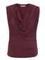 Blusa degage Begonia Skenn feminina, vista frontal completa
