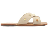 RASTEIRA TIRAS CRUZADAS PEDRARIA CAMURÇA OFF C 30014 0446 0003 ANACAPRI