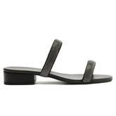 SANDÁLIA MULE GLAM MANTA PRETA C 30114 0087 0009 ANACAPRI