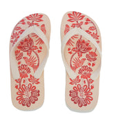 CHINELO FLIP FLOP JANGADA PRINT BEGE J 10088 0014 0001 FARM SHOES