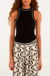 BLUSA REGATA RIB FRANZIDO 352404 FARM RIO