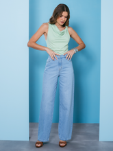 CALÇA JEANS CLARA RETA FIT DENIM 401301 SKENN