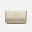 BOLSA TIRACOLO OFF PEQUENA MATELASSÊ CORRENTE A 57100 1798 0016 AREZZO
