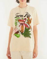 BLUSA T-SHIRT MEDIA MANGARA 357251 FARM RIO