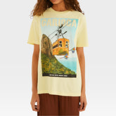 BLUSA T-SHIRT MEDIA PAISAGEM CARIOCA BONDINHO 362960 FARM RIO