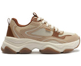 TÊNIS ROBUSTO ALEXA DETALHES MARROM C 30733 0001 0003 ANACAPRI