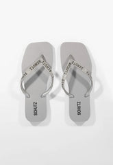 CHINELO SCHUTZ BRILHO PRATA S 22295 0010 0006 SCHUTZ