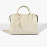 BOLSA BOWLING NAY CROCO BRANCA S 50015 0838 0002 SCHUTZ