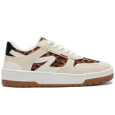 TÊNIS STREET RECORTES BRANCO E ANIMAL PRINT C 30603 0004 0006 ANACAPRI