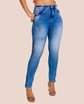 Calça Jeans Cigarrete Button Bk35080 3 Afaa Bokker