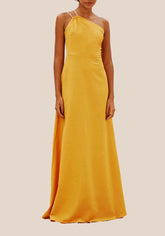 VESTIDO LONGO UM OMBRO SÓ DET CORDAO 103395 CACAY