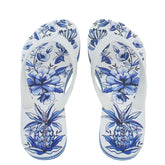 CHINELO DE DEDO FLIP FLOP BRANCO AZUL J 10060 0015 0002 FARM SHOES