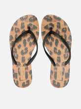CHINELO DE DEDO PRETO ANIMAL PRINT ESSENTIAL Z 19026 0113 0002 BRIZZA