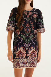 VESTIDO T-SHIRT JARDIM MARAVILHOSO 342176 FARM RIO