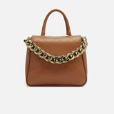 BOLSA SATCHEL MARROM PEQUENA CORRENTE A 50023 0757 0004 AREZZO