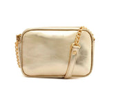 BOLSA TIRACOLO PEQUENA ESSENCIAL DOURADA C 50001 0001 0039 ANACAPRI