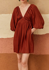 VESTIDO CURTO PALA ELASTICO 104086 CACAY