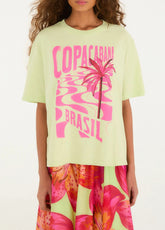 BLUSA T-SHIRT AMPLA COPABRASIL 353101 FARM RIO