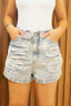 Shorts Feminina ALCANCE ref. SHORTS JEANS - VintedoisK