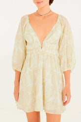 VESTIDO CURTO CAVALOS MARINHOS 351078 FARM RIO