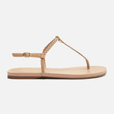 SANDÁLIA RASTEIRA NUDE SLIM TIRAS TRANÇADAS A 03274 0117 0014 AREZZO