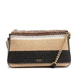 BOLSA TIRACOLO TRAMADA MULTICOLOR PALHA A 50011 0979 0001 AREZZO