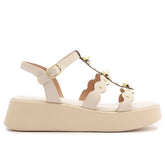 SANDÁLIA PLATAFORMA DOOTS BRANCA C 30696 0002 0001 ANACAPRI