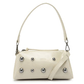 BOLSA TIRACOLO MODERNA TACHAS BRANCA C 50002 0140 0002 ANACAPRI